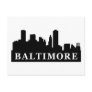 Baltimore Skyline Postcards