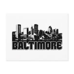 Baltimore Skyline postcards