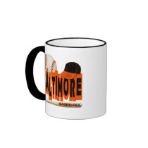 BALTIRE BASEBALL COFFEE MUGS