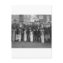 Baltusrol Caddies, early 1900s Post Card