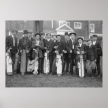 Baltusrol Golf Caddies: early 1900s Poster