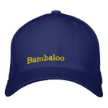 Bam, bal, oo embroidered hats