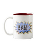 BAM! Distressed look Emeril Apron Mug