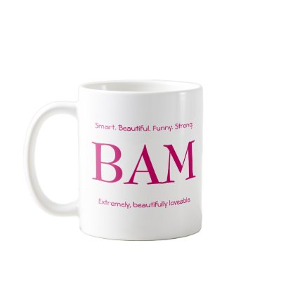BAM mug by BAMNess
