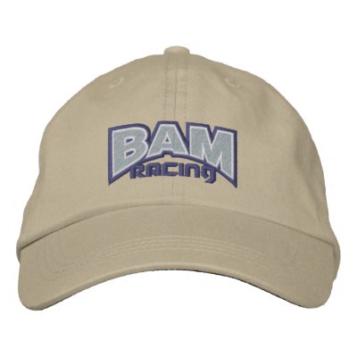 BAM Racing Official Logo Embroidered Hat by bamracing49