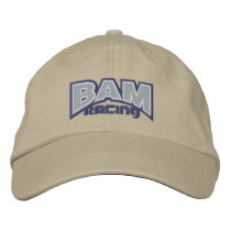 BAM Racing Official Logo Embroidered Hat