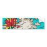 BAM! Wham Boom! Bumper Sticker