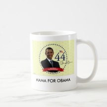 bama3, MAMA FOR OBAMA Mugs