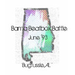 Bama Beatbox Battle t-shirts