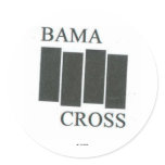 BAMACROSS BF RETRO ROUND STICKERS