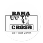 BAMACROSS STICKER ROUND