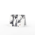 bamboo art notecard