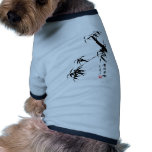Bamboo Brush Painting Doggie Tshirt