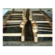 bamboo ladles postcard