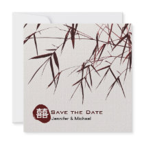 Bamboo Leaves/Oriental Double Happiness Wedding