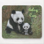 Bamboo Nest Panda Bear mousepad Feeling Cosy