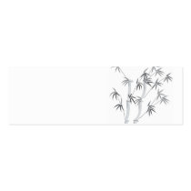 Bamboo profile card business card templates