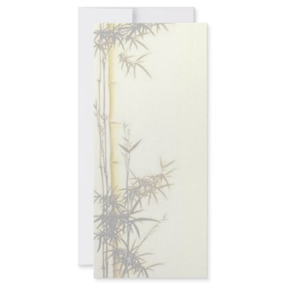 Bamboo Rack Card by Paper_Products