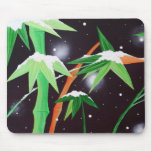 Bamboo Snow Mouse Pads