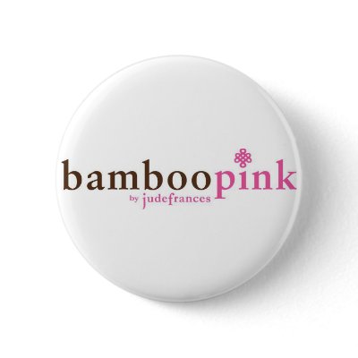 Bamboopink by Jude Frances Buttons by To_a_Tee