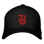 Bamboozled Fitted Cap- Black/Red
