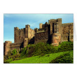 Bamburgh Castle, Northumberland, England. Greeting Card