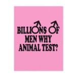 Ban animal testing funny slogan