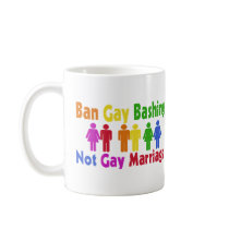 Ban Gay Bashing Mugs
