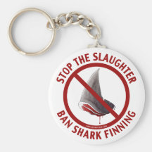 Ban Shark Finning Keychain