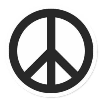 Ban the Bomb Stickers by peterdoak