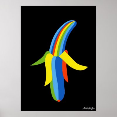 Banana - Art Gallery Selection Posters by lonvig