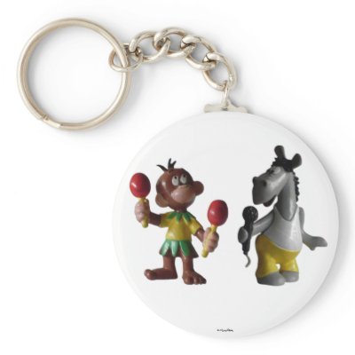 Banana Blues Keychain by norman888