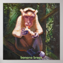 Banana break print
