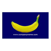 Banana Business Card Template