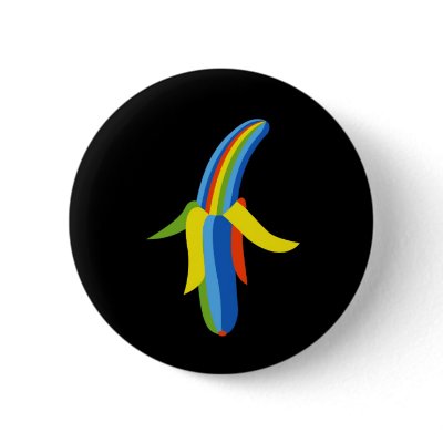 Banana Pinback Button by lonvig