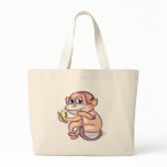 Banana Eating Monkey Bag