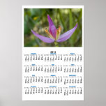 Banana Flower Poster Calendar posters