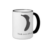 banana logo coffee mug