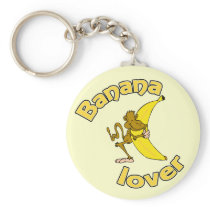 Banana Lover Keychain