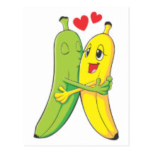 Banana Lovers Post Cards