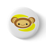 Banana Monkey Button
