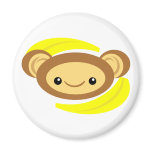 Banana Monkey magnets