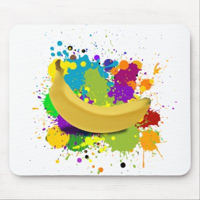 Banana Mouse Pads by bartonleclaydesign