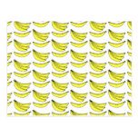 Banana Pattern. postcards