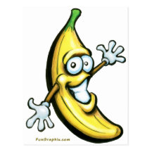Banana Postcards