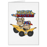 Banana Racers Tshirts and Gifts Greeting Cards