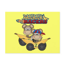 Banana Racers Tshirts and Gifts Post Cards