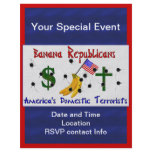 Banana Republicans flyers