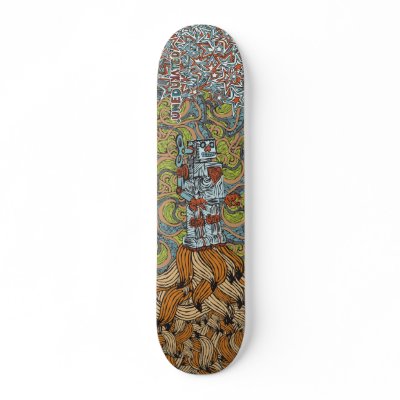 Banana Rocket Deck Skate Deck by Unedukated