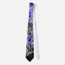 Banana Spider Blue Glow Custom Ties